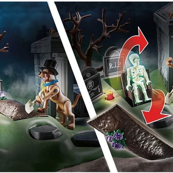 BRAND NEW / NEVER OPENED / Playmobil SCOOBY-DOO! Adventure in the Cemetery - Picture 5 of 5
